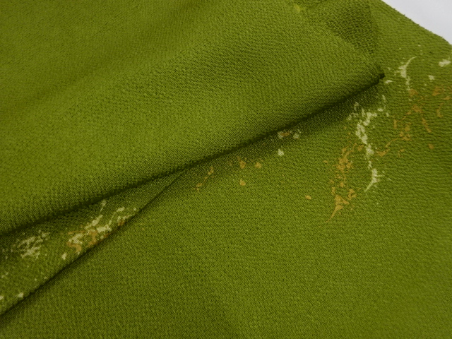  未使用品　正絹　縮緬地　帯揚げ